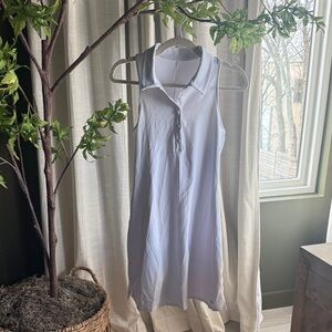 Alo Yoga White Tennis Dress